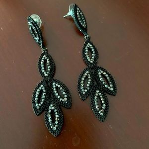 Black Dangle Earrings